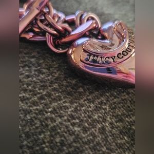 Juicy couture metalic pink bracelet